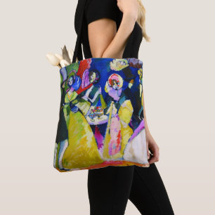 Bolso De Tela Grupo en Crinolinas por Wassily Kandinsky