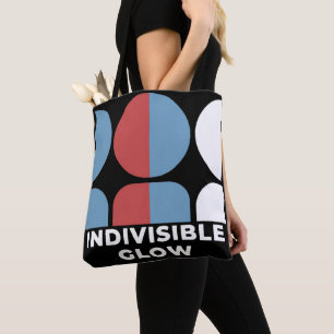 Bolso De Tela Grupo INdivisible GLOBAL NEGRO TOTE BAG