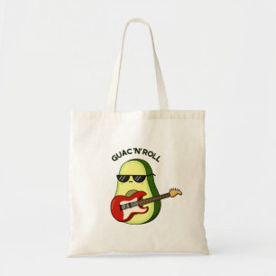 Bolso De Tela Guac Y Rollo Funny Aguacate Pun