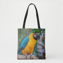 Bolso De Tela Guacamayo