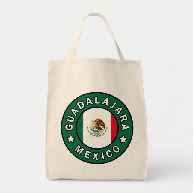 Bolso De Tela Guadalajara México (Frente)