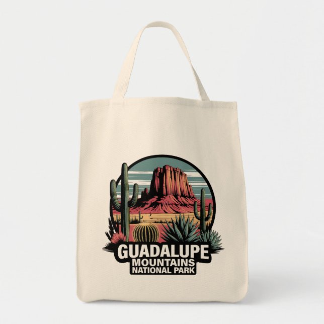 Bolso De Tela Guadalupe Mountains National Park Texas (Frente)