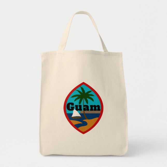 Bolso De Tela Guam Tote Bag (Frente)
