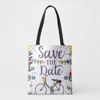 Bolso De Tela Guardar La Bicicleta Vintage Date