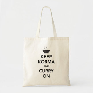 Bolso De Tela Guarde Korma y el curry encendido