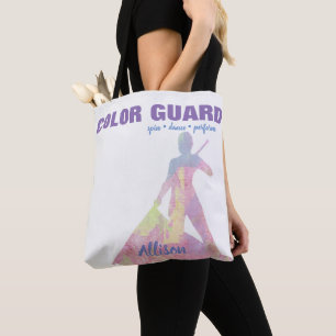 Bolso De Tela Guardia de honor con la figura de la silueta del