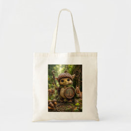 Bolso De Tela Guardián de la bellota Cute Monstruo del bosque