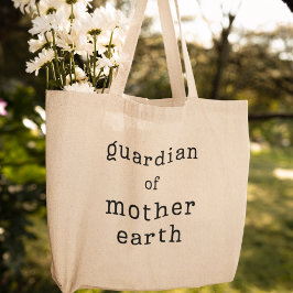 Bolso De Tela Guardián de la Madre Tierra Sostenible Ecológico