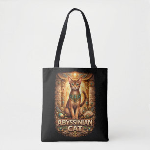 Bolso De Tela Guardián del Nilo Dorado