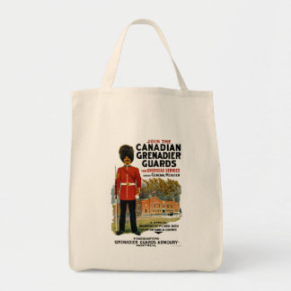 Bolso De Tela Guardias de granadero de Canadá