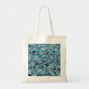 Bolso De Tela Guay, arte digital moderno de color azul