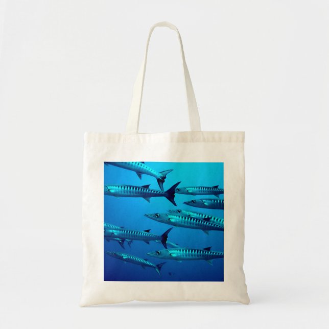 Bolso De Tela Guay Barracudas (Frente)