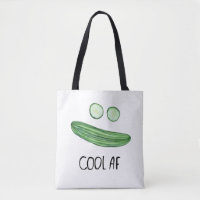 Guay como pepino acuarela divertida "Guay AF"