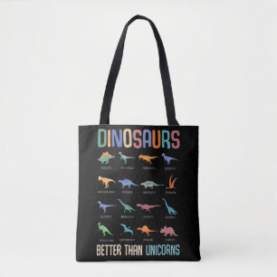 Bolso De Tela Guay Dinosaur Fan Dino Boys Trex