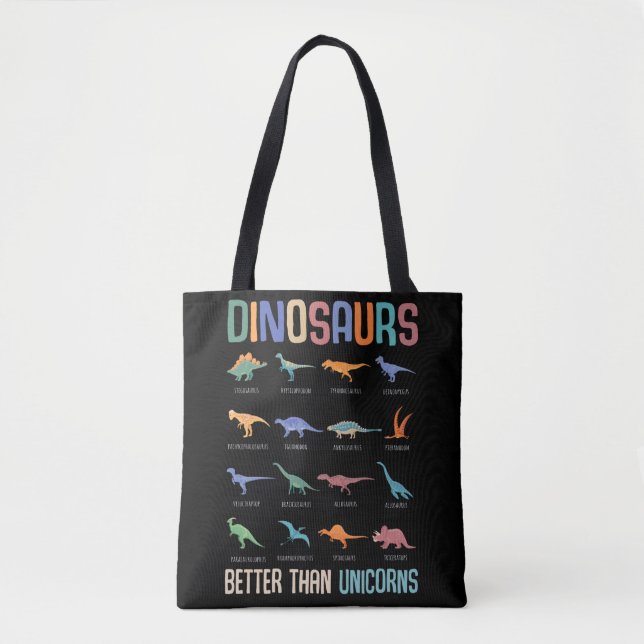 Bolso De Tela Guay Dinosaur Fan Dino Boys Trex (Anverso)