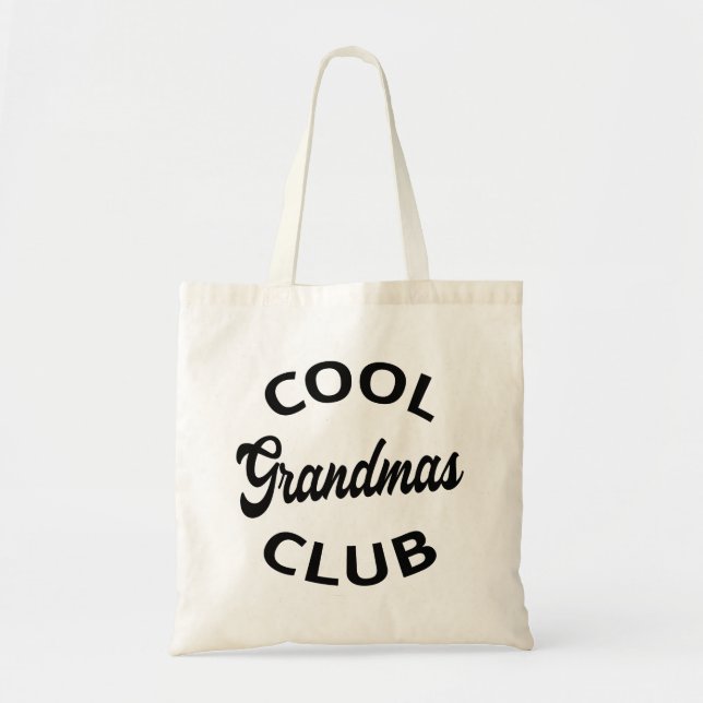 Bolso De Tela Guay Grandmas Club I (Frente)