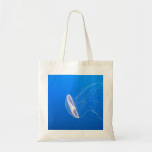 Bolso De Tela Guay Jellyfish Tentacles Agua azul brillante