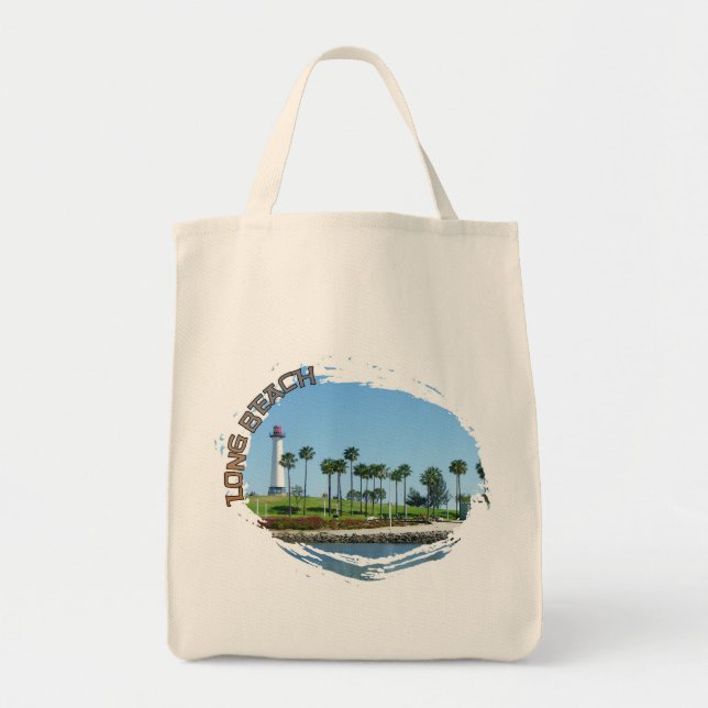 Bolso De Tela Guay Long Beach Bag! (Frente)