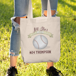 Bolso De Tela Guay Mom All Stat Personalizado Baseball