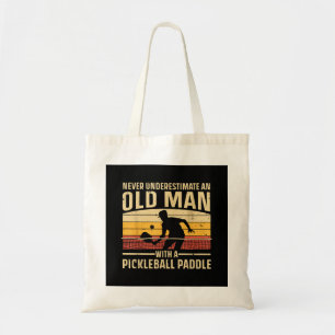 Bolso De Tela Guay Pickleball Art Para Hombres Mujeres Paddle Pi