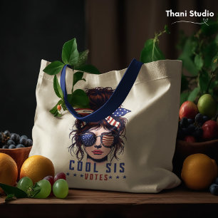 Bolso De Tela Guay Sis Vota Elección De La Señorita De Cabello D