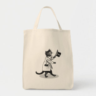 Bolso De Tela Guay Top Hat Cat