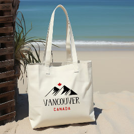 Bolso De Tela Guay Vancouver Canada Mountains Maple Leaf
