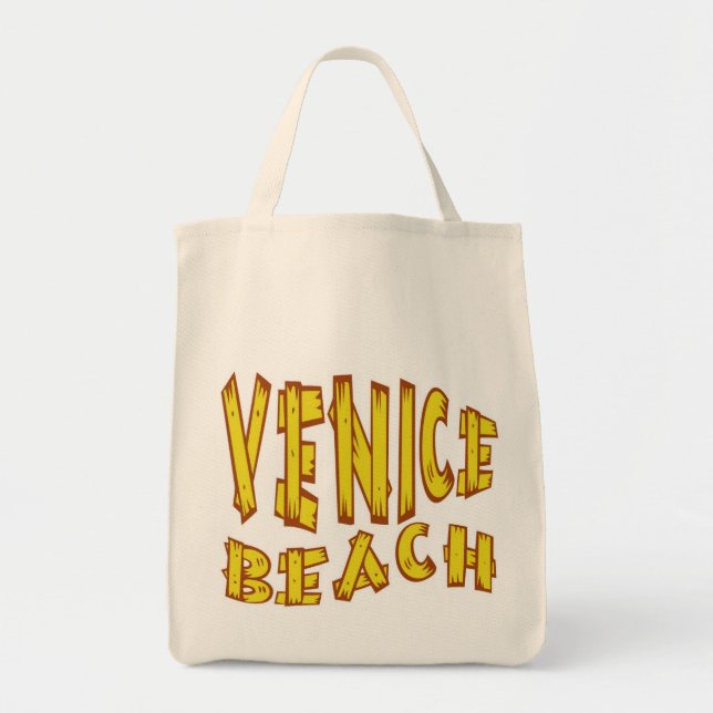Bolso De Tela Guay Venice Beach Grocery Bag! (Frente)