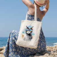 Guay Watercolor Summer Cat