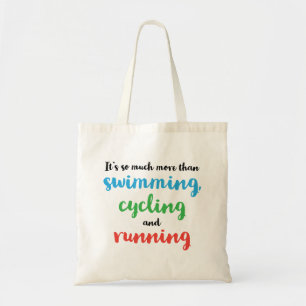 Bolso De Tela Guay y diseño original para triatletas