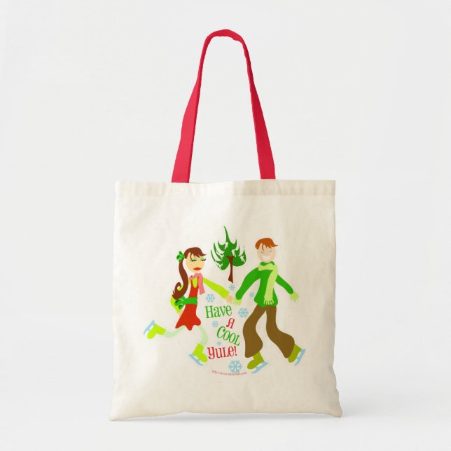 Bolso De Tela Guay Yule Holiday (Frente)