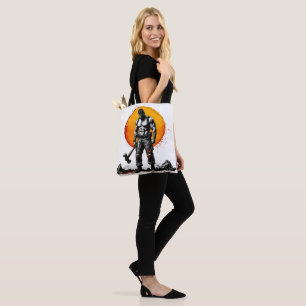 Bolso De Tela guerrero bárbaro fantasía medieval Tote de humor