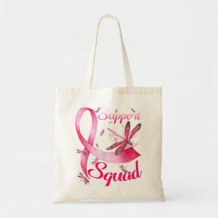 Bolso De Tela Guerrero de apoyo Escuadrón Dragonfly Cáncer de Ma