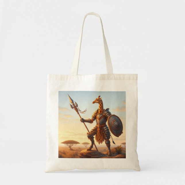 Bolso De Tela Guerrero de Giraffe (Frente)