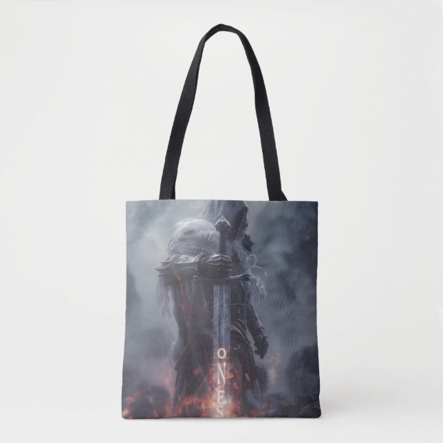 Bolso De Tela Guerrero de ONE (Anverso)