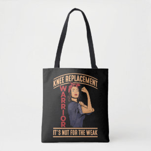 Bolso De Tela Guerrero de reemplazo de rodilla de recuperación 
