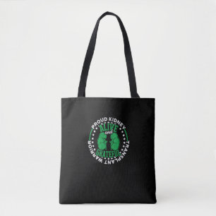 Bolso De Tela Guerrero de trasplante de riñón con vida y