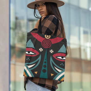 Bolso De Tela Guerrero masái