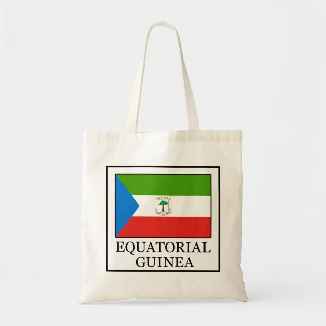 Bolso De Tela Guinea Ecuatorial (Frente)