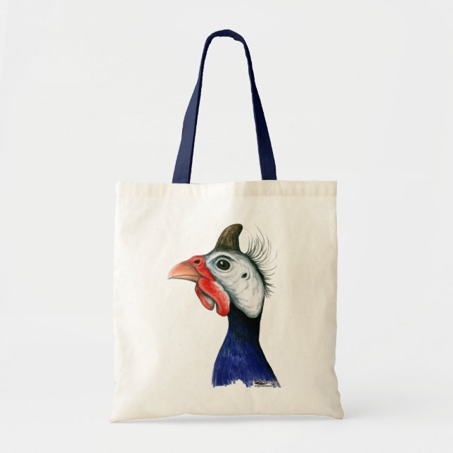 Bolso De Tela Guinea Head (Frente)