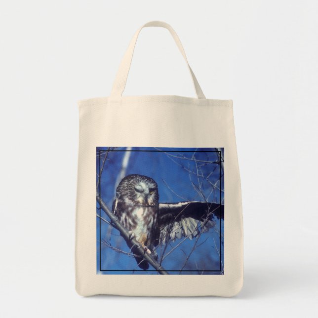 Bolso De Tela Guiño del búho (Frente)