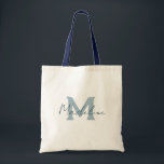 Bolso De Tela Guión azul marino personalizable regalo de dama de<br><div class="desc">Personalizado azul marino claro regalo personalizado de dama de honor. Trato y regalos especiales para las damas de honor.</div>