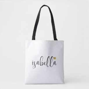 Bolso De Tela Guion de dama de honor personalizado