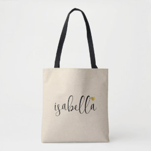Bolso De Tela Guion de dama de honor personalizado