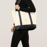 Bolso De Tela Guión de nombre personalizado de la mejor dama de<br><div class="desc">Elegante Moda Mejor Bridesmaid Nombrado Personalizado Guión</div>
