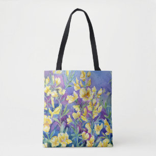 Bolso De Tela "Guisantes dulces amarillos salvajes" Tote de homb