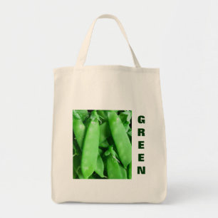 Bolso De Tela Guisantes frescos de la primavera