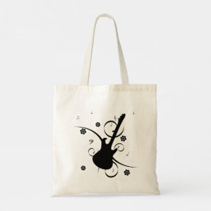 Bolso De Tela Guitar Tote Bag