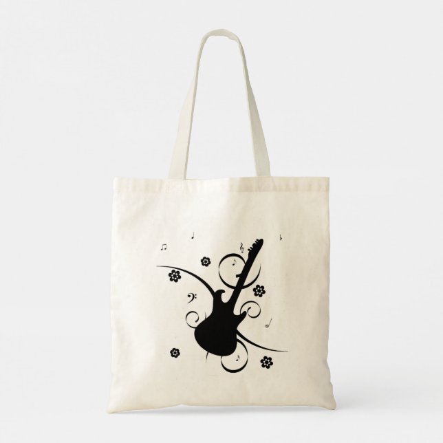 Bolso De Tela Guitar Tote Bag (Reverso)
