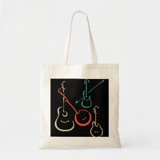 Bolso De Tela Guitariano Guitariano Guitariano Retro mandolin